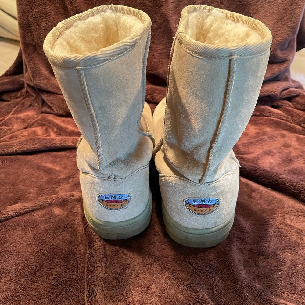 Emu Ridge Mens Shearling lined